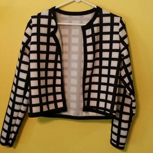 Cropped blazer